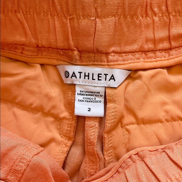 Athleta Linen Drawstring Shorts - Picture 3 of 3